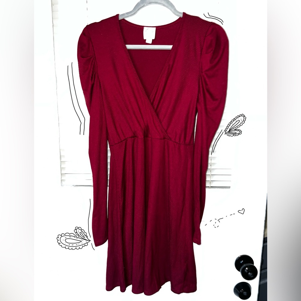 Red Casual/Family Dress